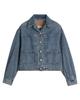 Levi's Denim Jacket Balloon Sleeve Trucker Jacket Women's 003NQ-0003 US L