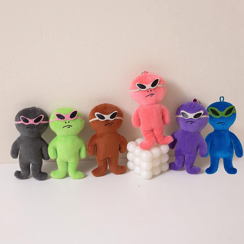 Creative Alien Plush Pendant Doll Keychain - Fun Gift for Kids