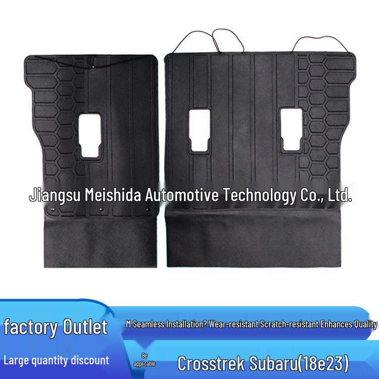 

Subaru Crosstrek 2018-2023 Back Seat Cover Protector чорний