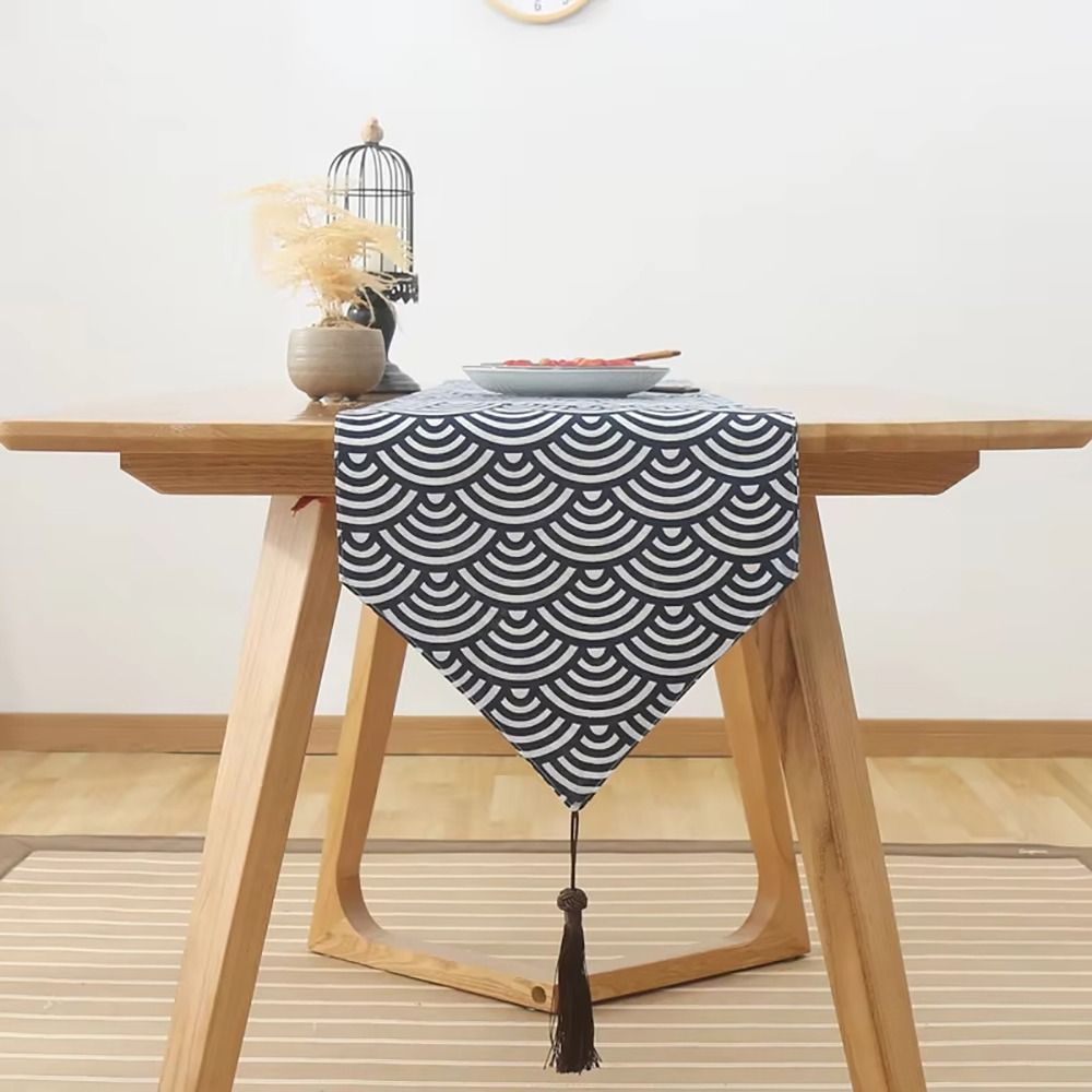 1Pcs 30x120cm 30x200cm Table Runner Boho Decor Tablecloth  Home Wedding Party Decoration