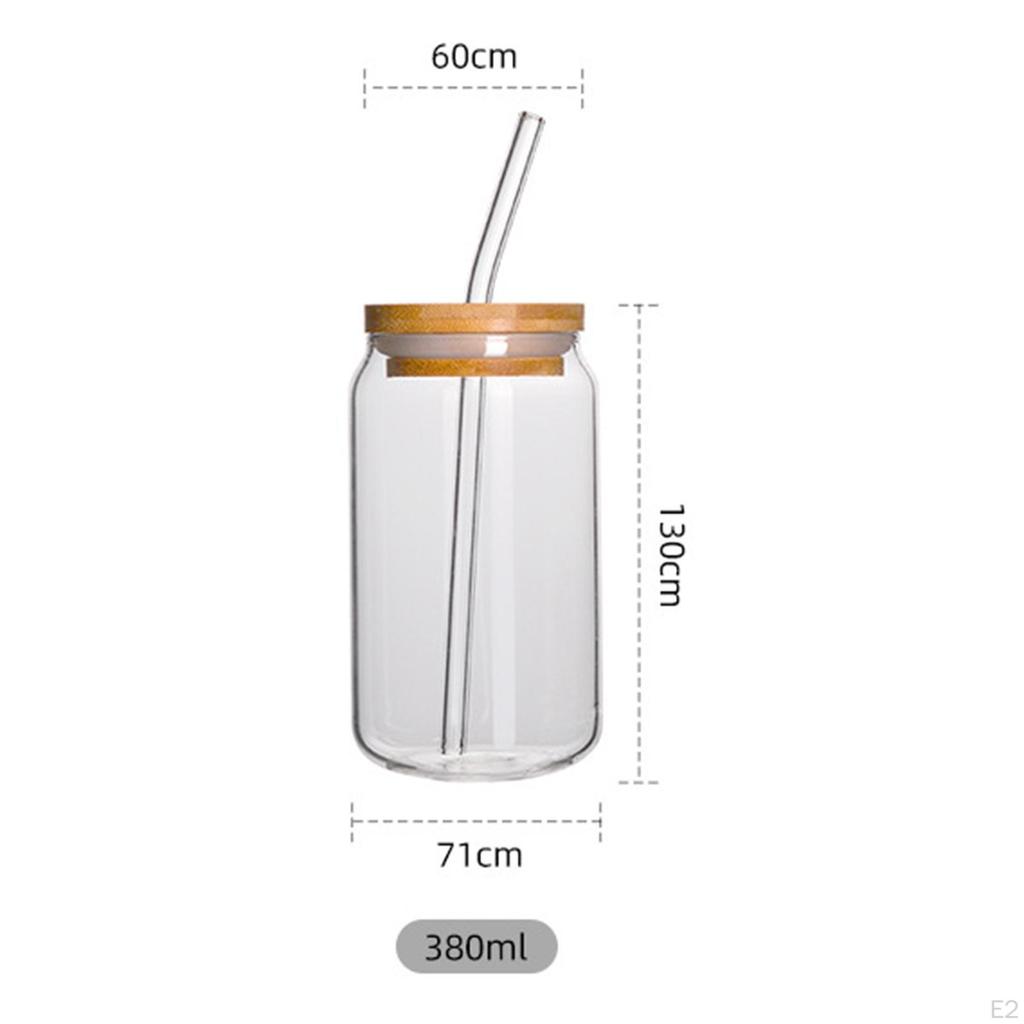 Creative Transparent Bubble Tea Cup Clear Durable Gift Romantic Glass Water Coke Coffee for
