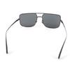 Pristine CHANEL Pilot Sunglasses Logo Matelassé Double Bridge black Women 4294 Used