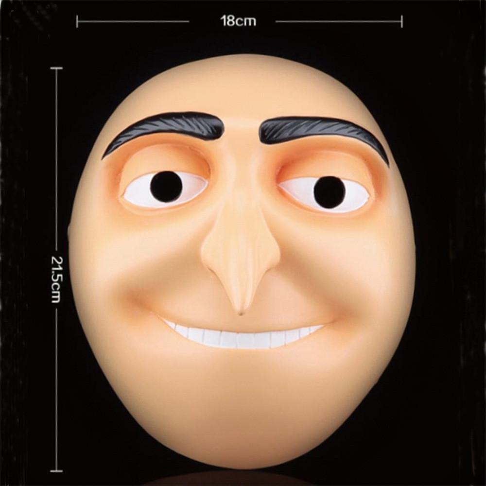 Despicable Me Gru Mask Resin Cosplay Prop For Halloween And Costume Parties