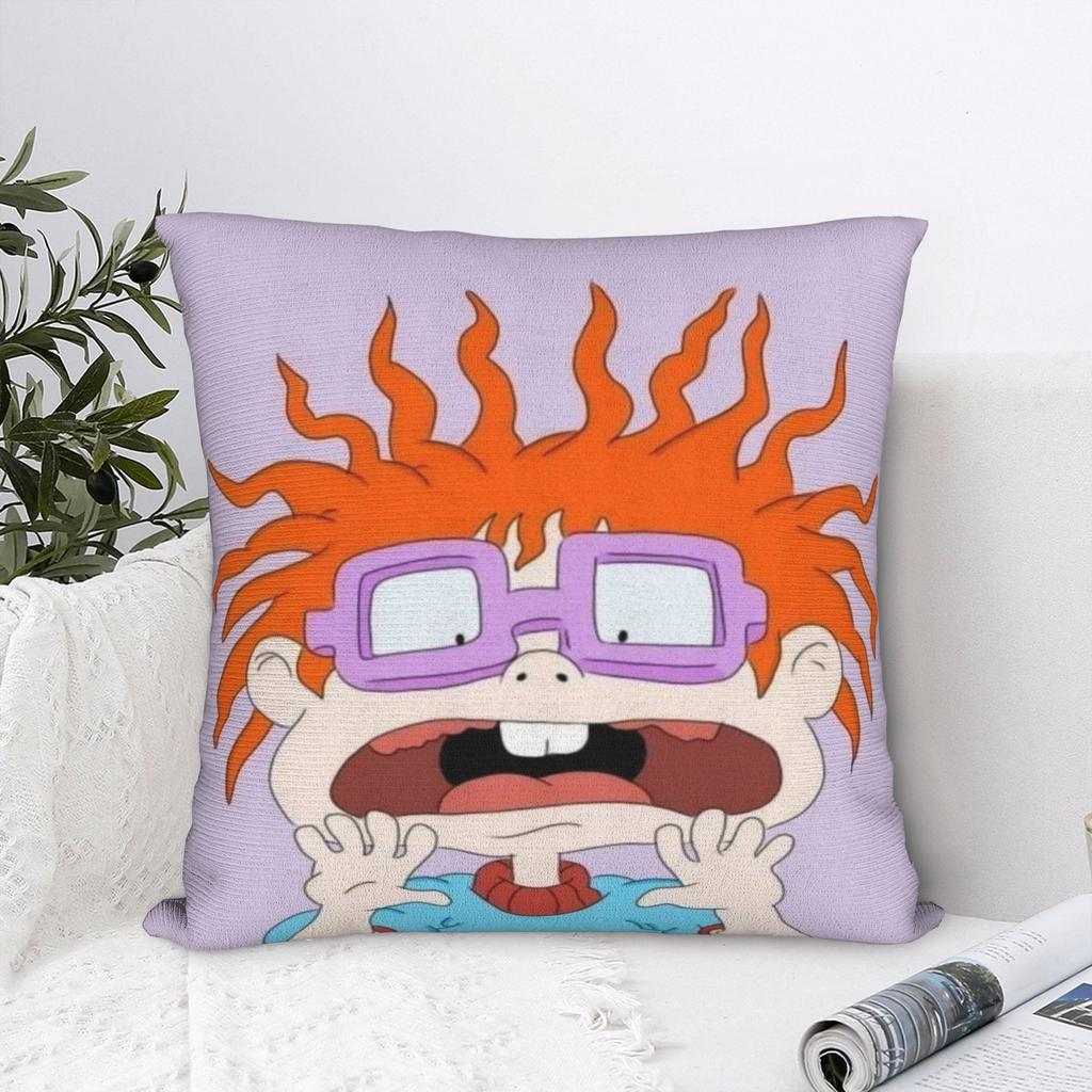 Rugratsed Chuckie Finster Anime Pillow Case  Design Pillow Cover For Sofa Home Decor Fashion Pillowcases