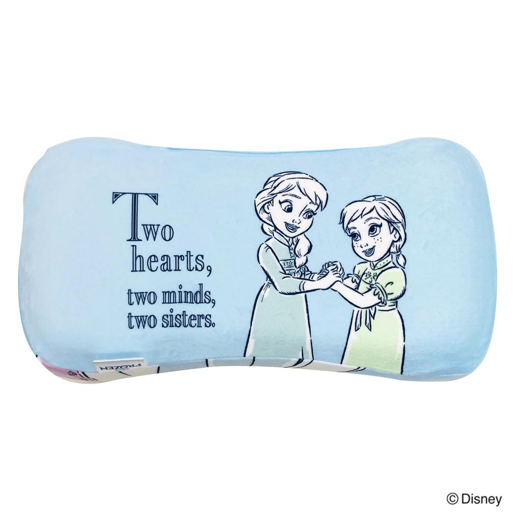 MORIPiLO Morishita Memory Foam Pillow Disney Frozen 15x31cm Waist Rest Back Support Stuffed Toy Cushion Disney Princess Character Goods Blue 4621335