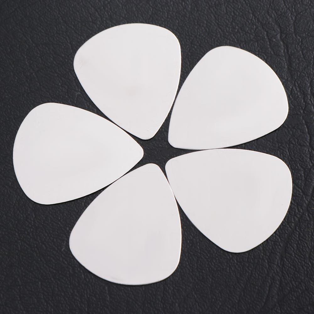 10PCS Mediator Stainless Steel Guitar Picks 0.3mm Finger Shrapnel  Acoustic Guitar