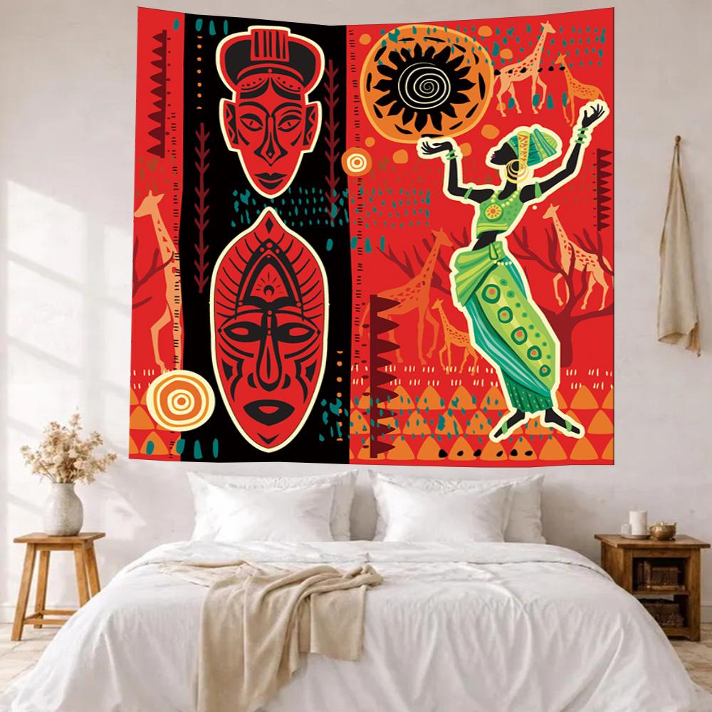 African Style Wall Decor Tapestry Art For Pet Memorial Birthdaywedding Party Backdrop Family Gift