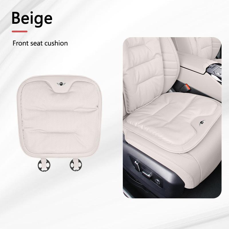 Coussin de siège respirant en peluche Velours Autocollants de housse de siège arrière Pour MINI Cooper One S JWC R55 R56 F56 R57 R58 R59 R60 djpxh44