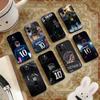 Fotbal 10 Pro NEYMAR JR Pouzdro na telefon Pro iPhone 17, 16,15,14,13,12,11 Plus,Pro Max, Ostatní Měkké černé pouzdro