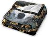 Wolf Dream Catcher Throw Blanket Soft Cozy Plush Warm Fleece Blanket For Sofa Couch Bed 80"X60"