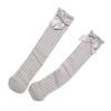 Kleinkinder Gekämmte Baumwolle Socken Baby Mädchen Bowknots Socken Sommer Lange Typ