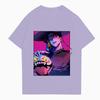 Kid's Anime Printed Short Sleeved T-shirt