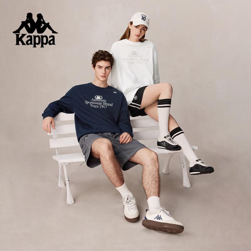Kappa 2025 Unisex Pure Cotton Back-to-Back Sweatshirt XL