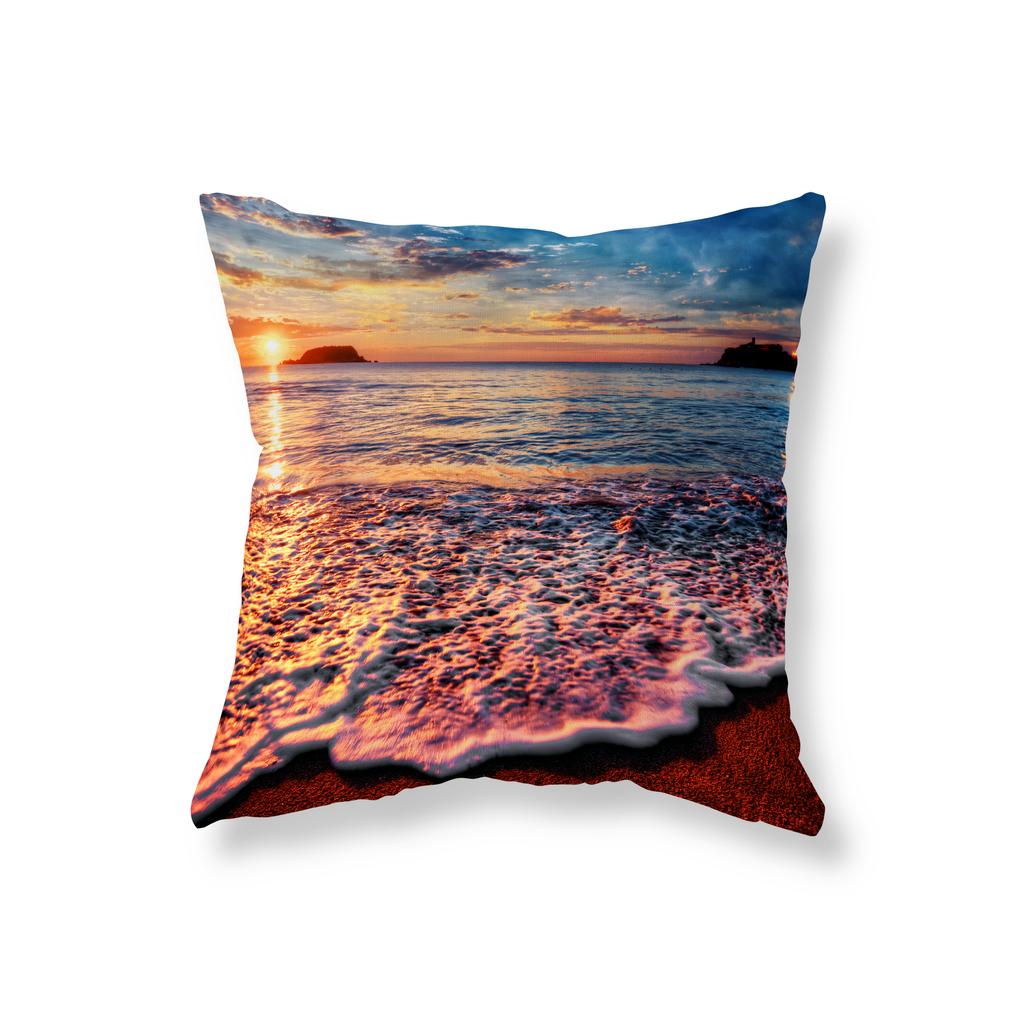 Beach Sunset Nature Landscape Throw Pillow Cover Party Decor Sofa Room Decor Pillow Cover Chair Cushion Cover Home Decor