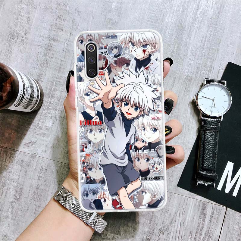 Hunter X Hunter Killua Phone Case For Xiaomi Redmi Note 10 9 8 11 Pro 11T 11S 10S 9S 9A 9C 9T 8T 8A 7 7A 5 Art Pattern Cover
