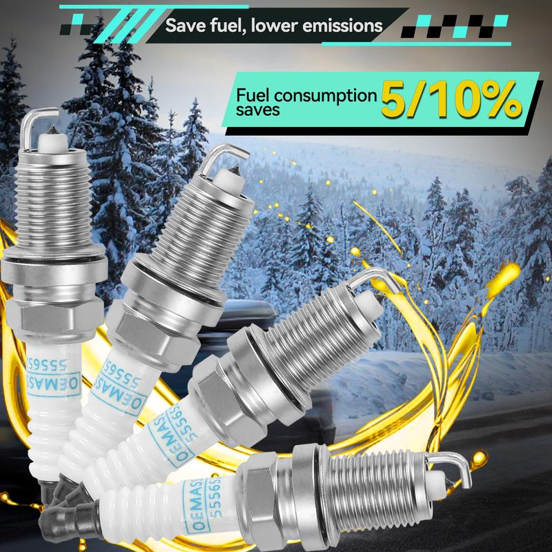 4X Iridium Spark Plugs For Chevrolet Aveo Cruze Opel Astra H J Vauxhall  Astra Mk IV V VI  Combo Mk II Corsa Mk II III 55565219
