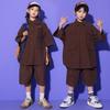 Girls' Hip-Hop Japanese Street Dance Costume - Children's Trendy Performance Outfit