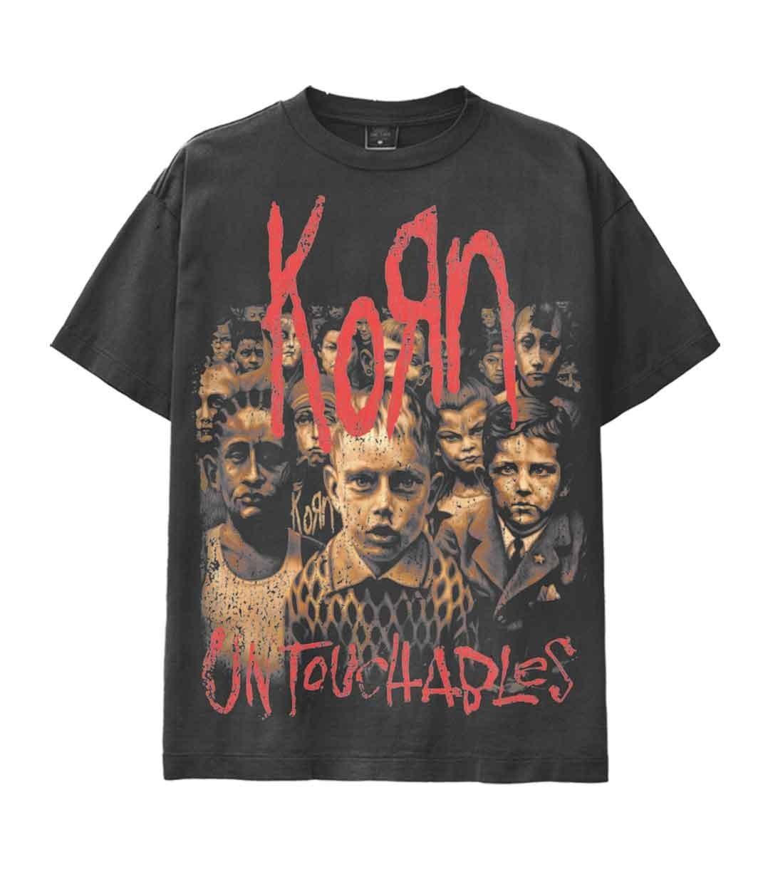 Korn Untouchables M L XL 2XL Black T-Shirt M