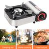 Mini Butanbrenner 2900W Vindtett Utendørs Camping Fottur Brenner Aluminiumslegering Bærbar Innendørs Utendørs Matlaging Enkel Brenner Gassbrenner