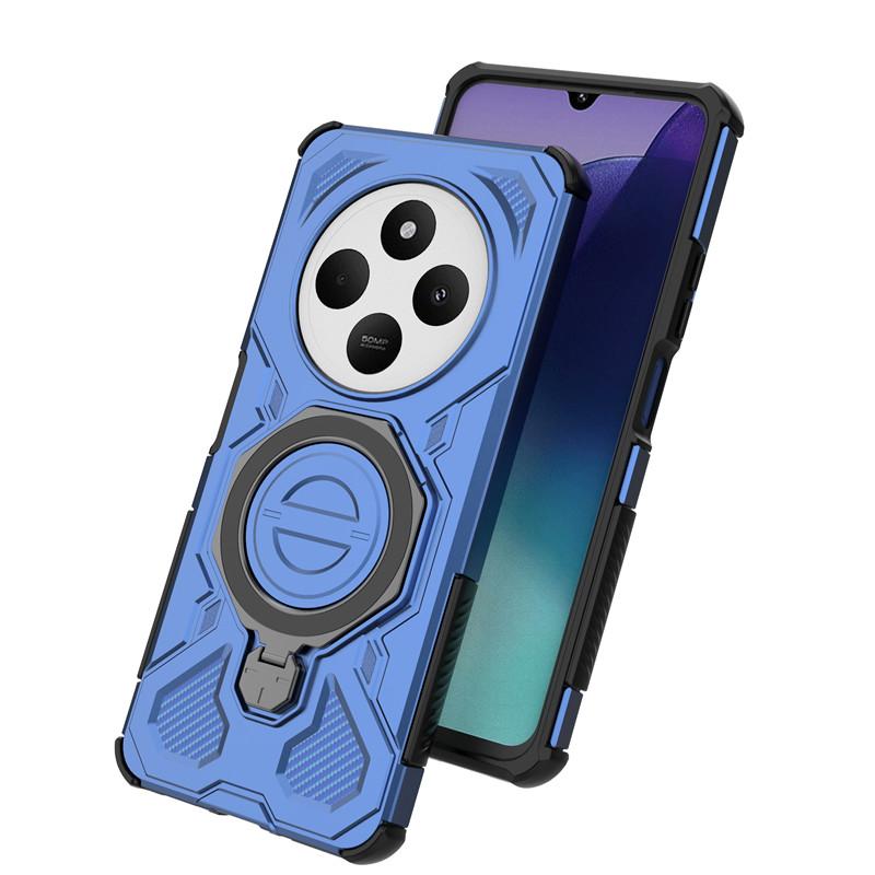 Magnetic Phone Cover For Xiaomi Redmi 14C Case Xiaomi Redmi 14C Cover Shockproof Magsafe Wireless Charging Case Xiaomi Redmi 14C