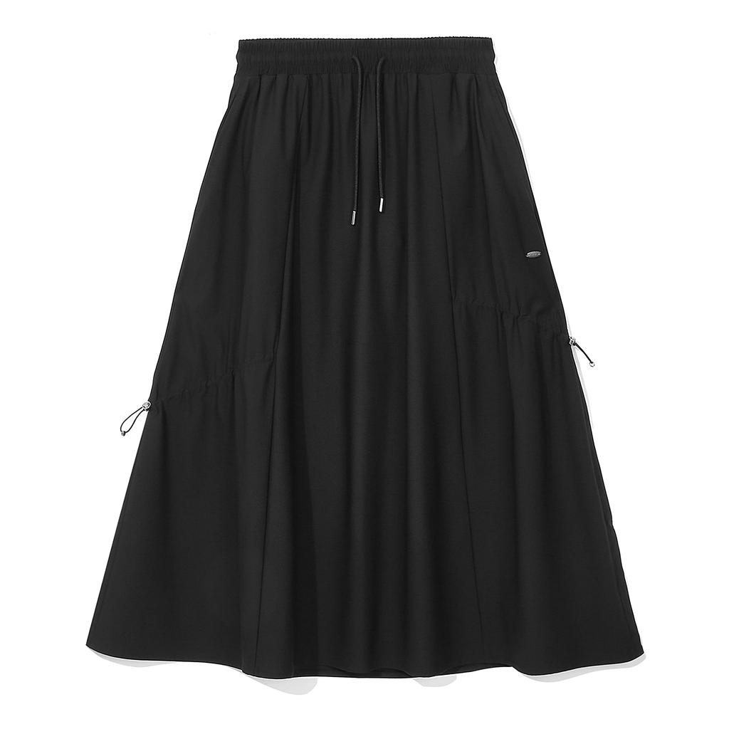 INTERCREW Women'S String Detail Cooling Skirt Black Ita2Sl55Abk
