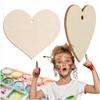 Wooden Heart with a Hole 1 PCS Car Window Hanger 10 Cm