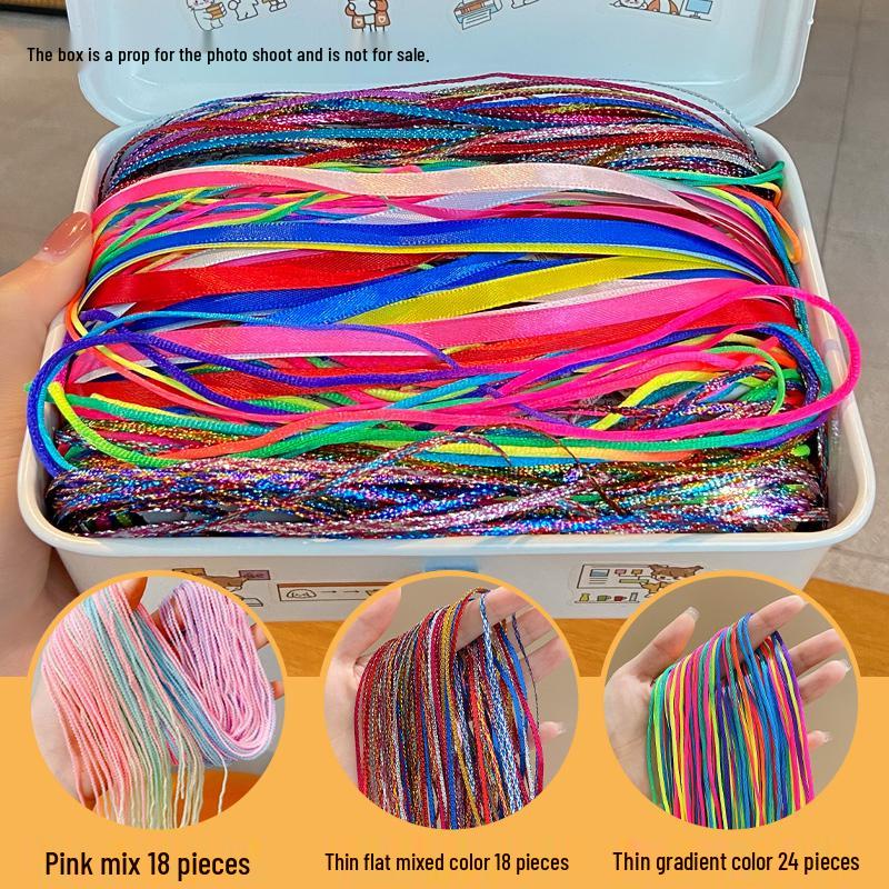 Bunte Haarbander für Kinderzöpfe – Haarschmuck für Mädchen