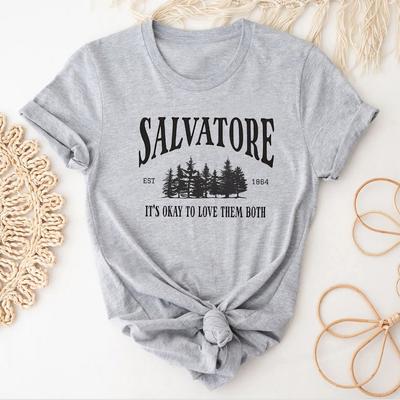Damon Salvatore skjorta dam Andningsbar Trendig kawaii grafisk t-shirt dam Psykedelisk 2000-tal Bekväm Grafisk Pastell