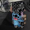 Blue Koala Stitch Case for Samsung Galaxy S26 S23 FE S22 S20 Note 20 10+ S21 S24 Plus S25 Ultra Funda Phone Cover