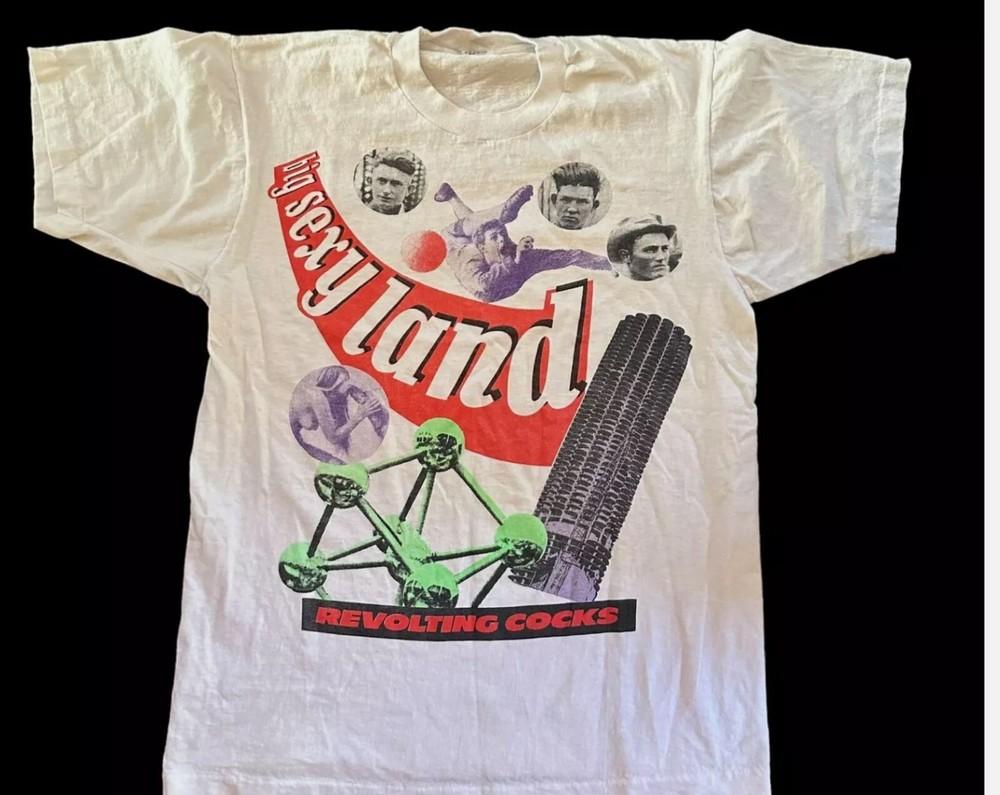 

Revolting Cocks Band Big Sexy Land T Shirt Full Size MD225 L