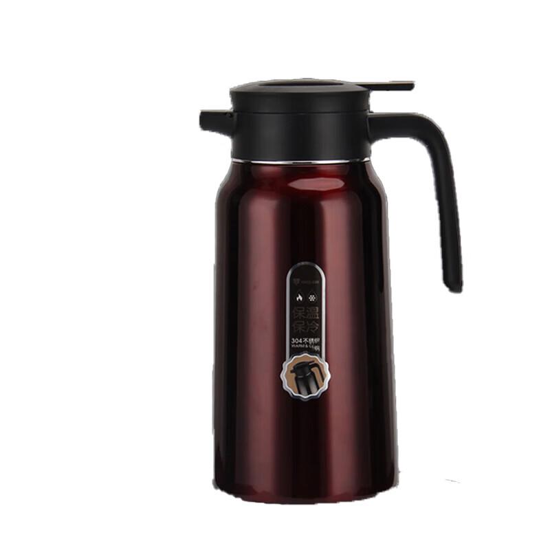 

1900ml Red Stainless Steel Vacuum Coffee Pot