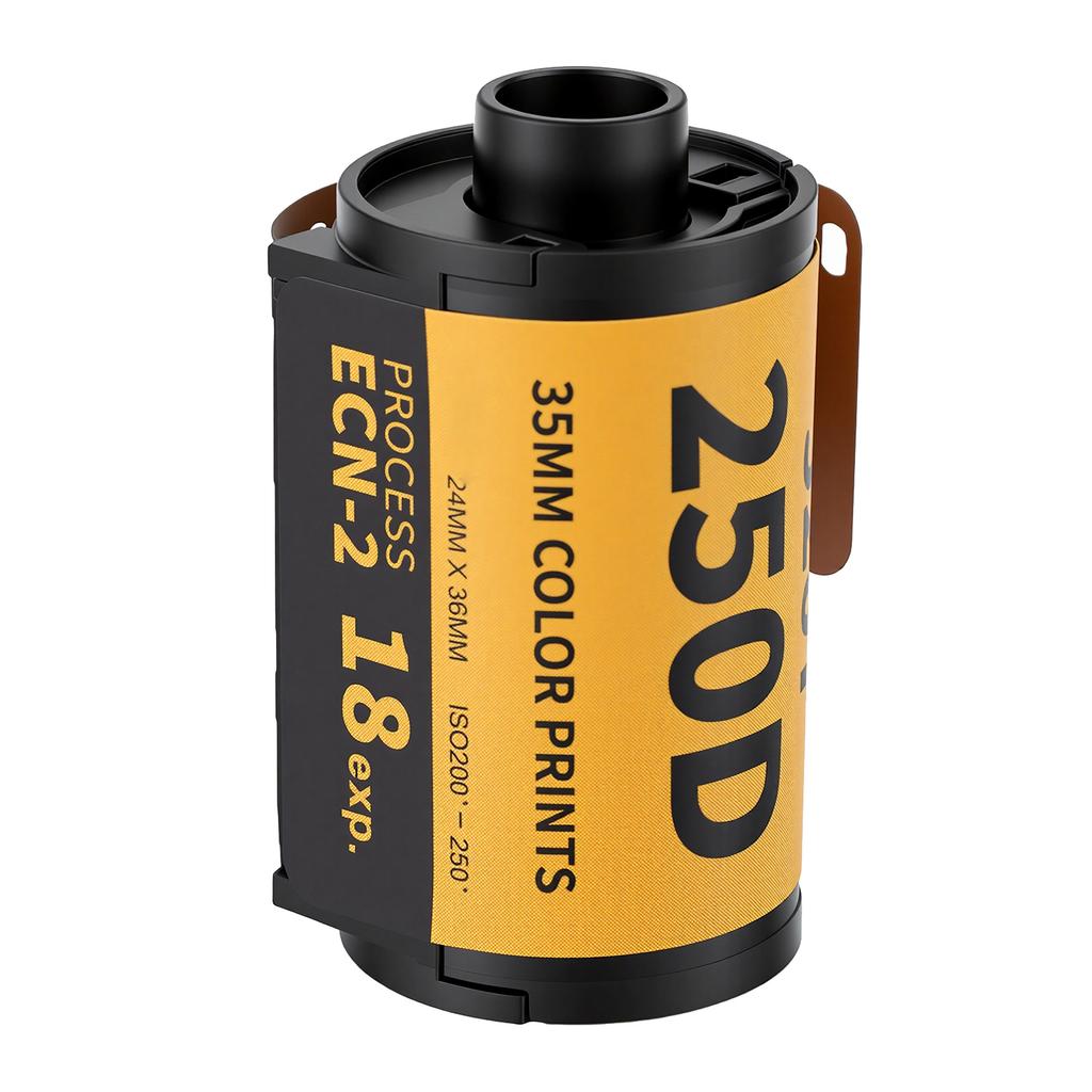 18 Frames 35mm Color Print Film High Contrast Camera Color Negative Film for 135 Camera ECN2 Process