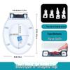 TLXT Universal O-Shape Soft-Close Thickened Toilet Seat