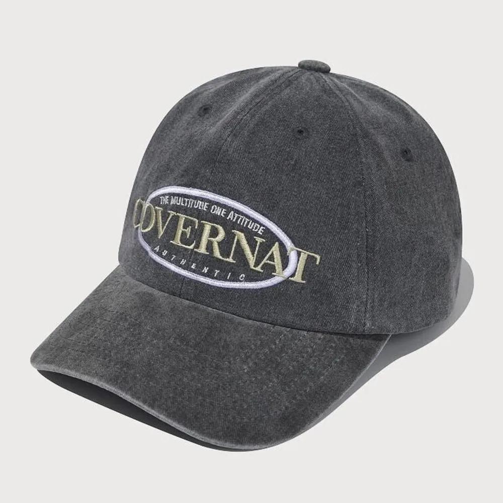[COVERNAT] Vintage Cozy Fit Ball Cap Gray CO2606CA06GR