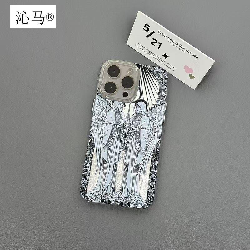 Custodia Angelo Dea Per Custodia Telefono Per IPhone 17 16 15 14 Plus 13 12 11 Pro Max 14 Plus Custodia Bumper Cover Shell