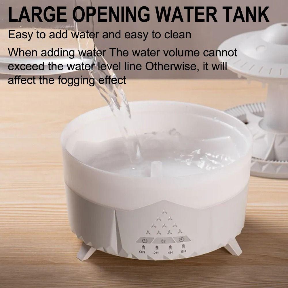 360ml Landscape Humidifier Colorful Light Essential Oil Diffuser Aroma Air Humidifier  Travel