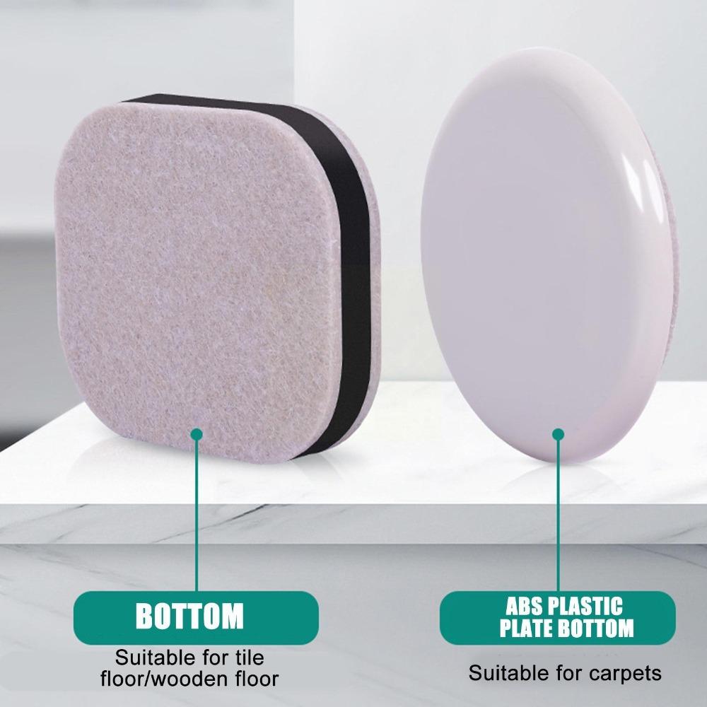 Anti Vibration Pad Wheel Fixing Pad Furniture Caster Cup Chair Wheel Stopper Chair Roller Feet Mat