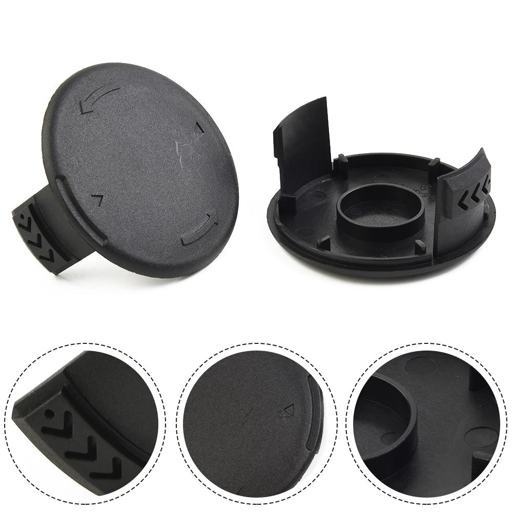 2Pcs Spool Cover Cap F016F04557 Replacement For Mac For BOSCH Trimmer Spool Cover Cap String Trimmer Parts Accessories