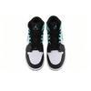 Air Jordan 1 Mid GS Tropical Twist Kids Sneakers Green White Black 554725-132
