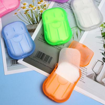 Portable Travel Soap Sheets - Disposable Mini Handwashing Paper