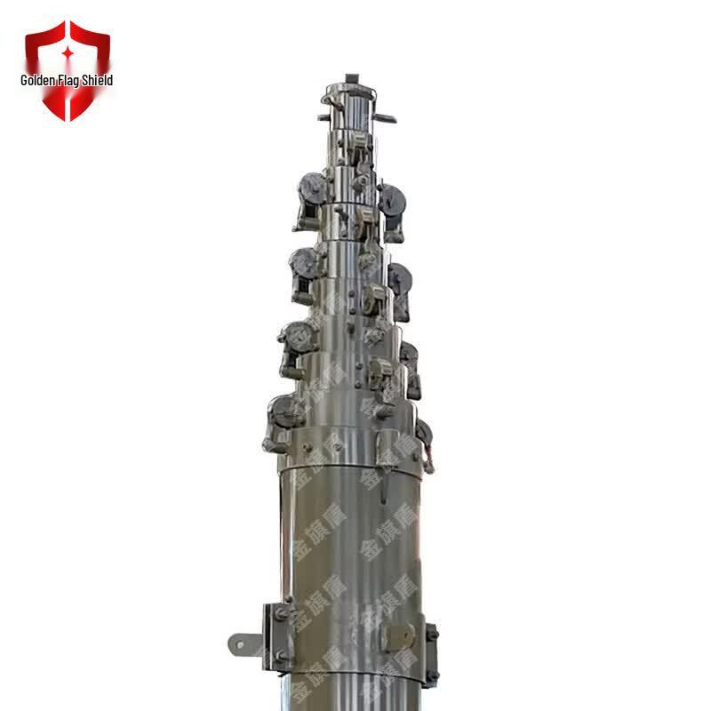 JINQIDUN Portable Manual Lift Lightning Rod