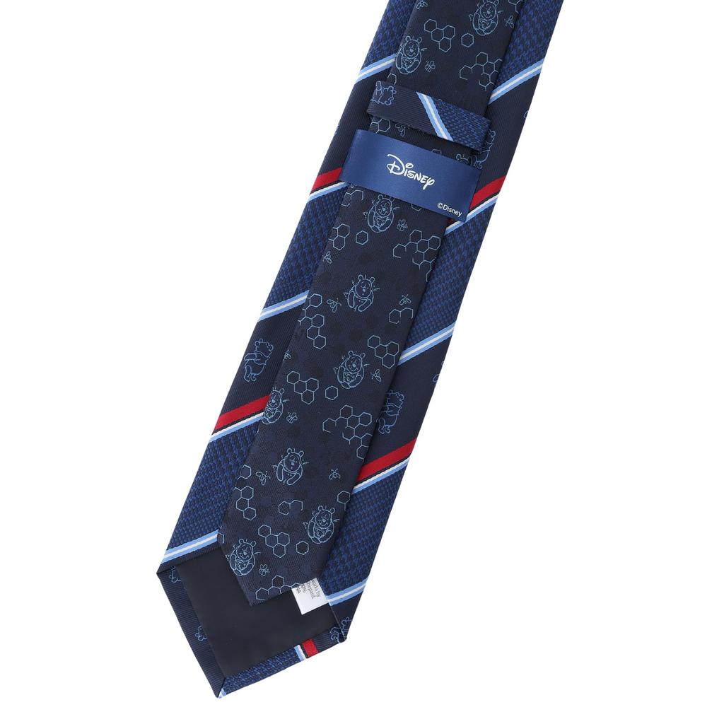 [Disney] Officially Licensed Winnie the Pooh Tie DND48986 Navy