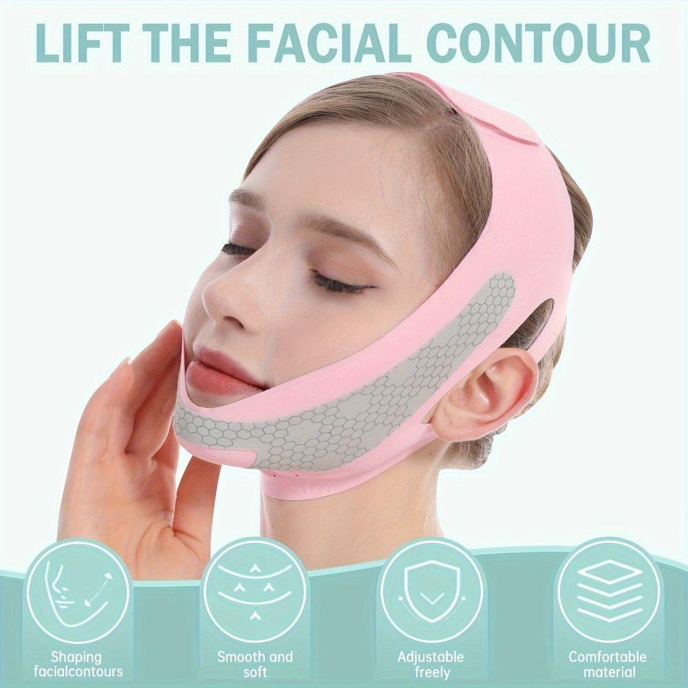 High-Elasticity Graphene Face Lifting Belt Anti Wrinkle Face Lift Up Strap Women