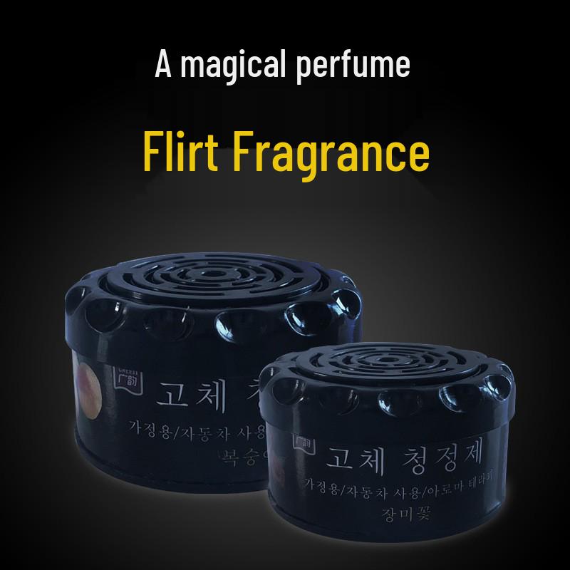 Solid Fresh Air Freshener: Aromatic Box for Toilet, Indoor, and Car Deodorizing.