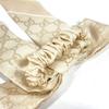 GUCCI 816541 GG silk jacquard scrunchie hair accessories hair rubber elastic