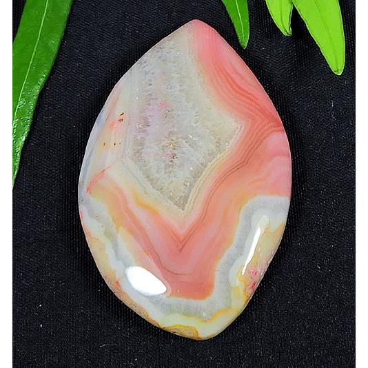 48Cts. Dyed Onyx Agate Marquise Shape Cabochon Loose Gemstone 27X44MM SK-4337