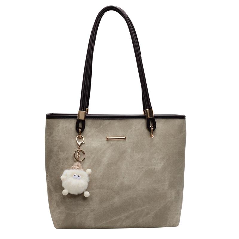 The New Korean Version Of The Texture Versatile Bag Female Large-Capacity Student Class Commuter Bag Casual Portable Tote Bag