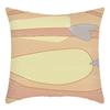 New Artistic Abstract Cartoon Ventilated Plant Print Pillowcase Home Sofa Cushion Pillowcase