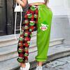 Women's Casual Fashion Christmas Printed Casual Sweatpants Elastic Waist Drawstring Pants