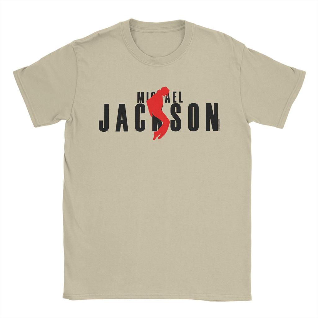 Herren-T-Shirt „The King of Pop Michael Jackson“ Freizeit-T-Shirt aus 100 % Baumwolle, Kurzarm, Rundhalsausschnitt, Neu eingetroffen